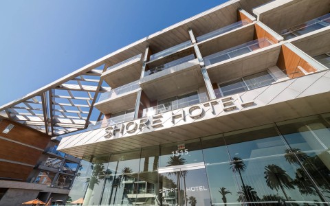 Shore Hotel exterior of building