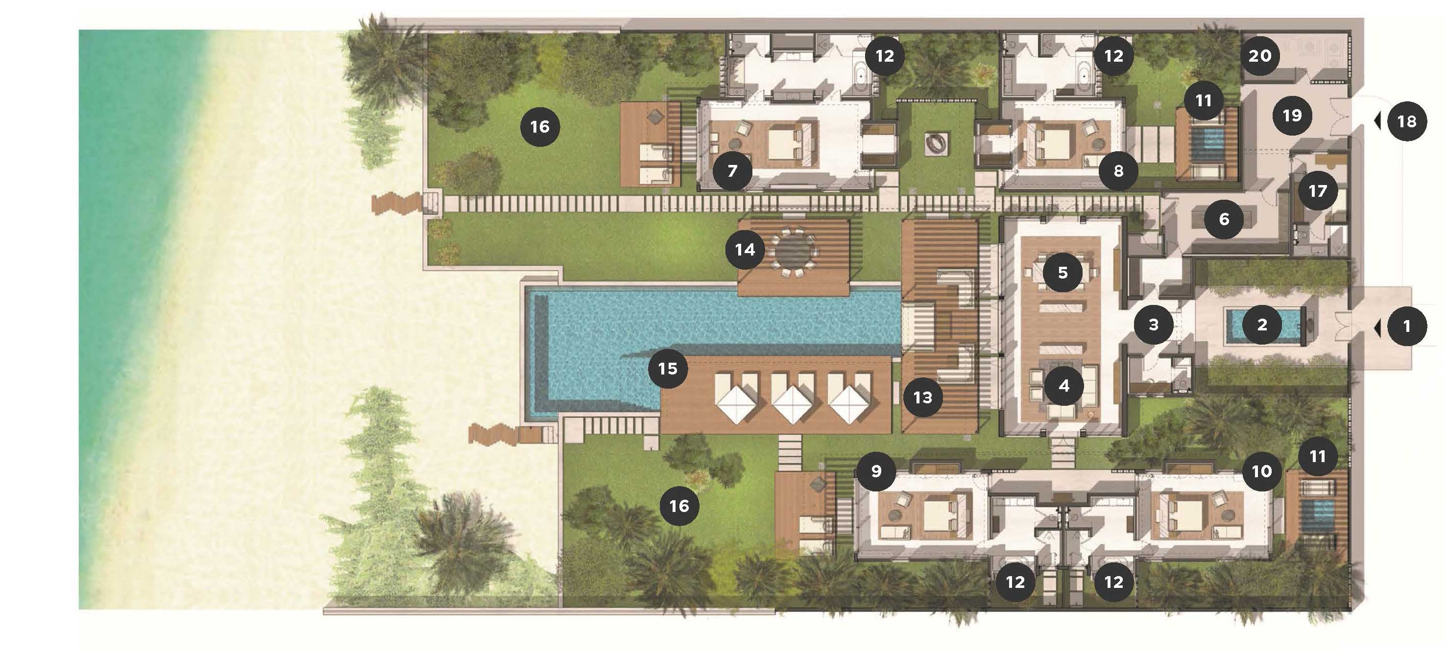villa diagram