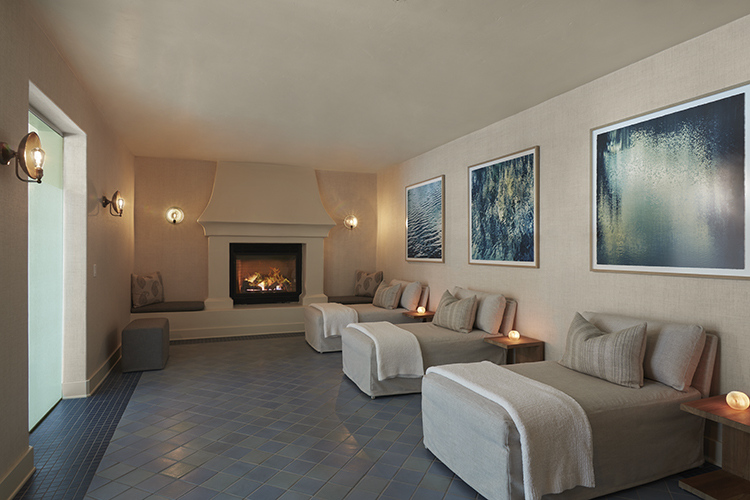 view of one of the rooms at the Spa Ojai