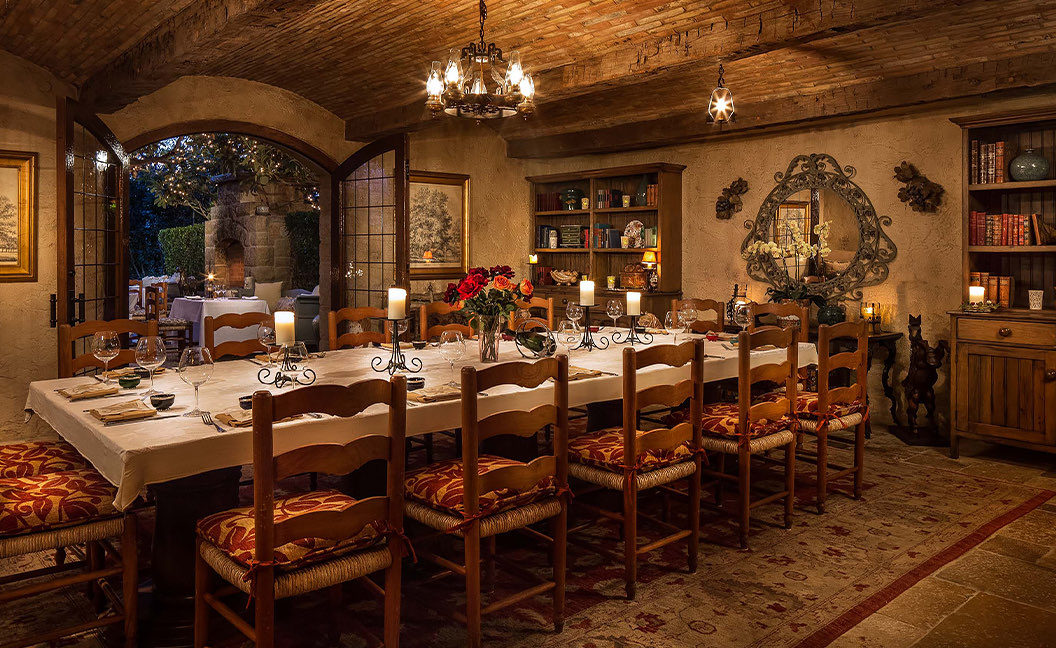 stonehouse private dining wine cellar