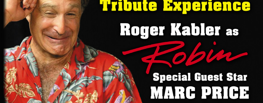 Robin Williams tribute flyer