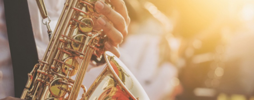 saxophone player