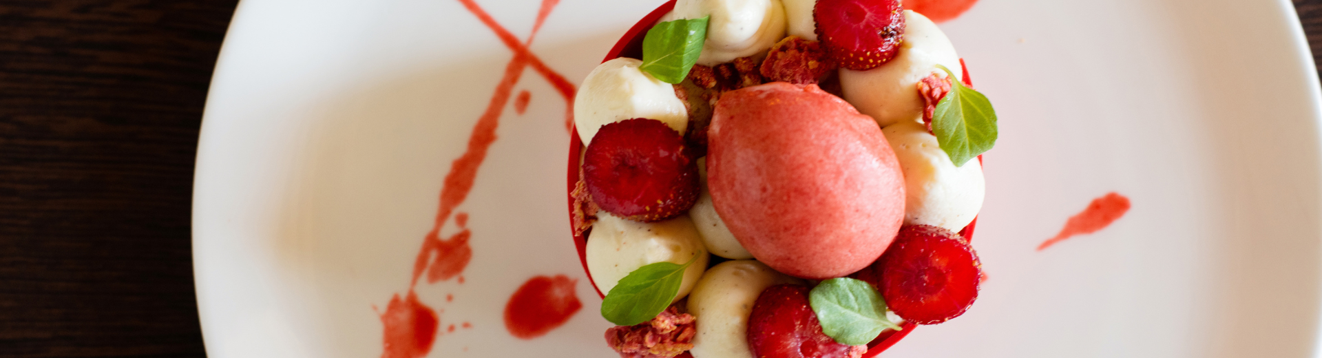 strawberry dessert