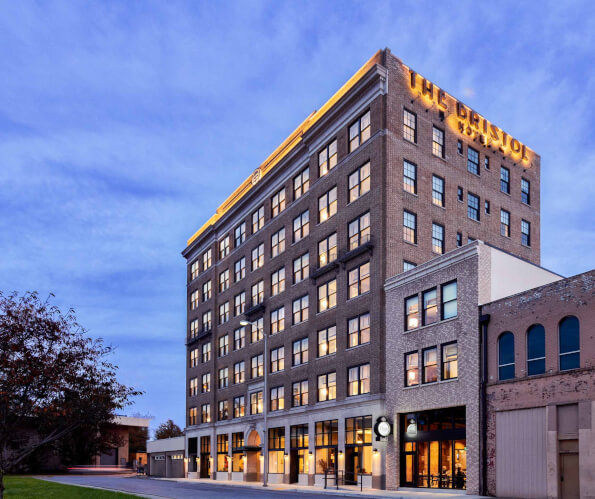 exterior view of hotel