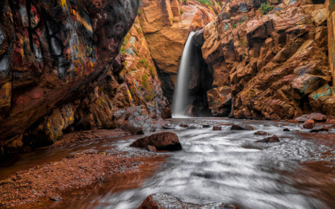 manitou springs waterfall