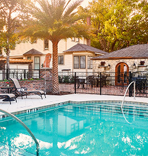 outdoor view of pool