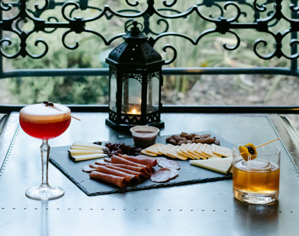cocktails and cheese