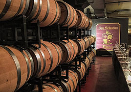 barrels of alcohol