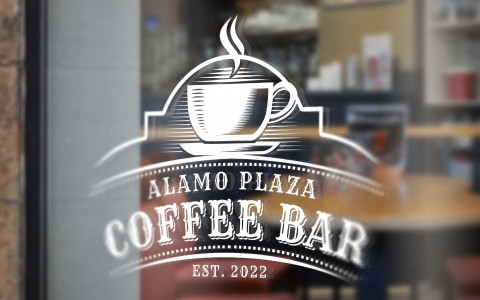alamo plaza coffee bar logo