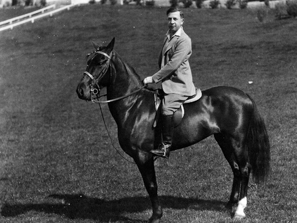 man on a horse