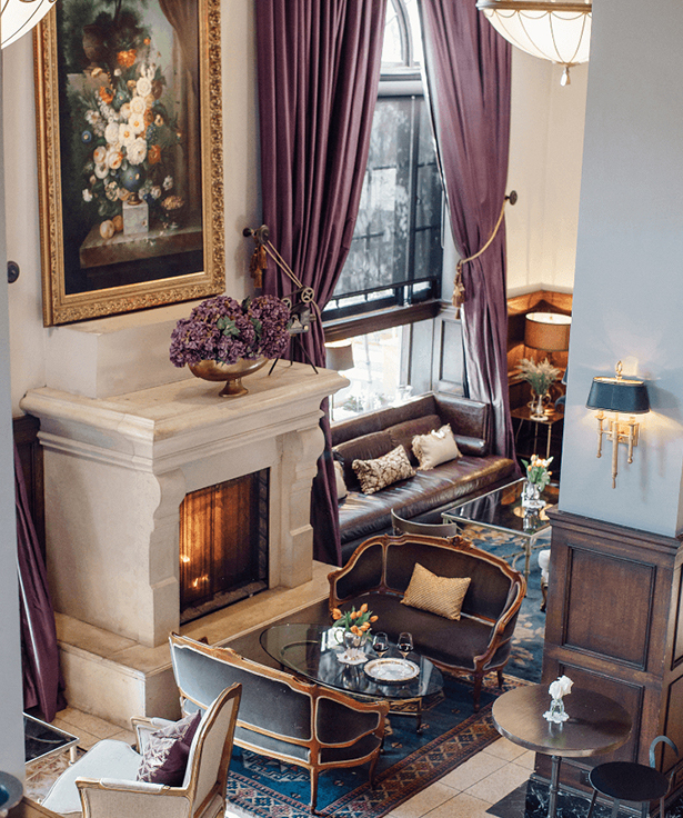 lobby of culver hotel