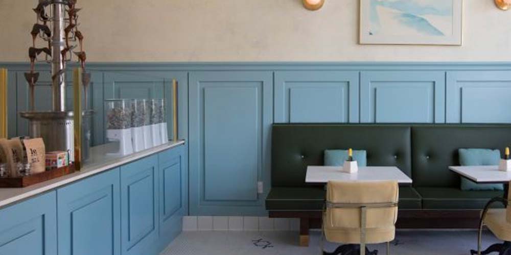 interior of cafe