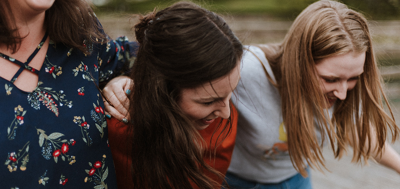 friends laughing