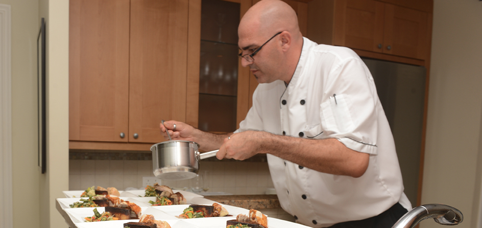 chef preparing meals