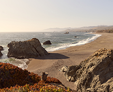 view of the Oceanside with various cliffs