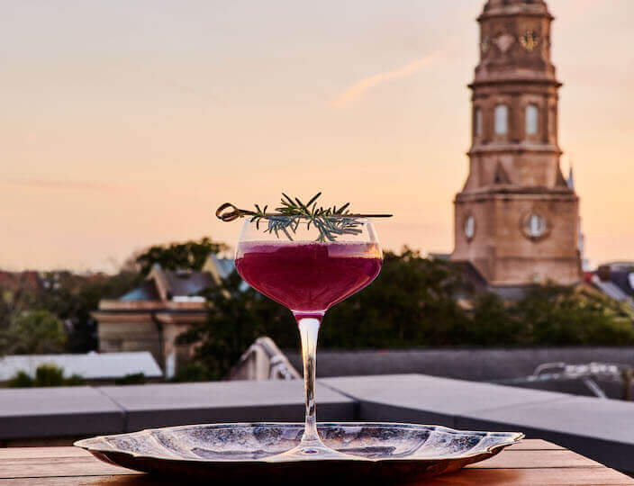 rooftop cocktail