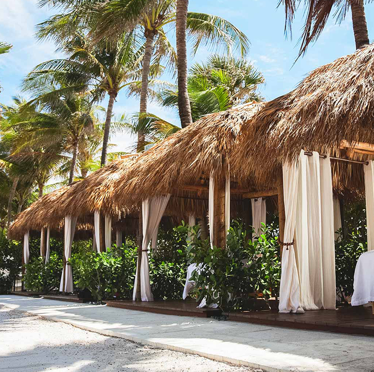 spa cabanas