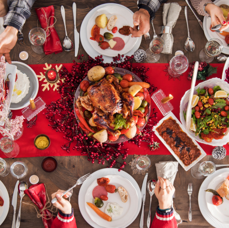 christmas dinner at the palms