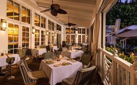outside dining