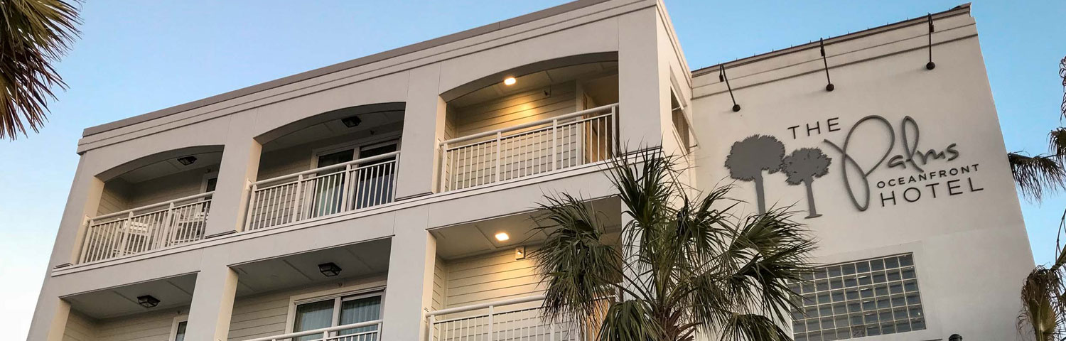 angled shot of palms hotel exterior header palms