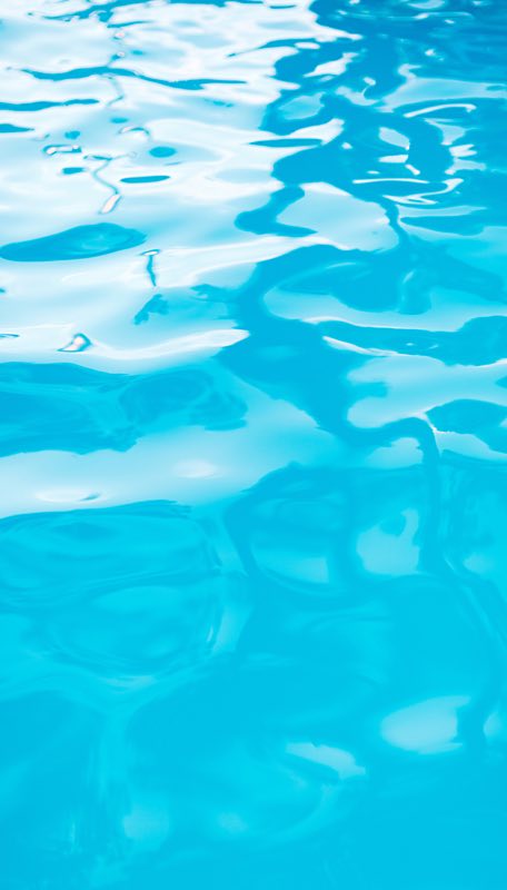 closeup of pool water