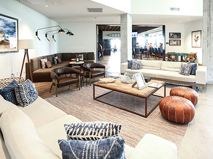 view of the lobby