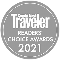 Conde Nast Traveler choice awards 2021 logo