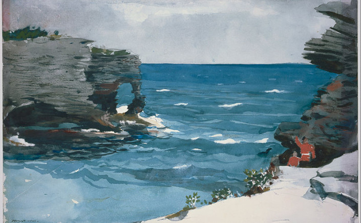 Winslow Homers Rocky Shore, Bermuda