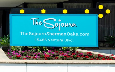 the sojourn street sign