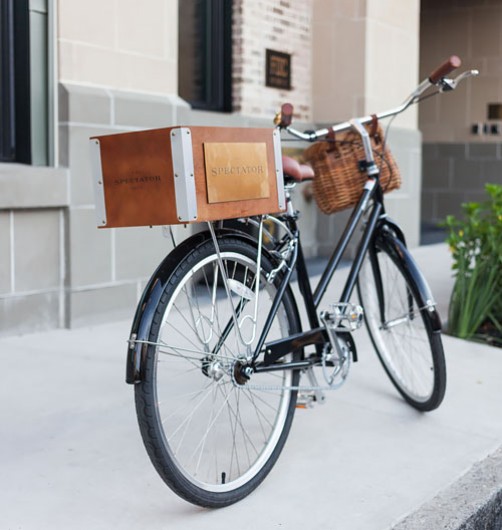 bike with basket