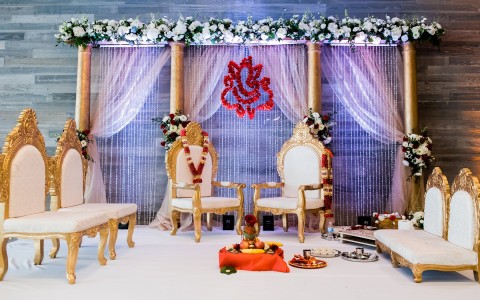 Photo credit to Bambino International, a beautiful wedding ceremony for an Indian wedding