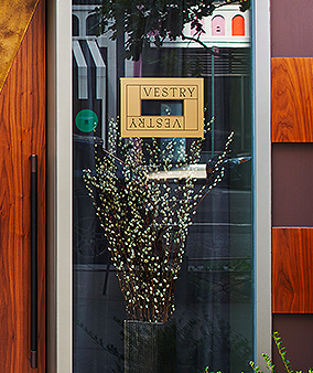Vestry's entrance