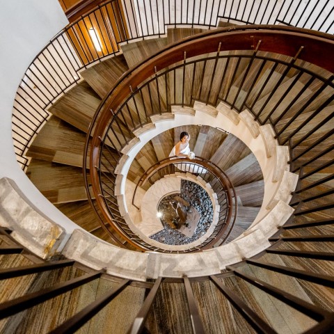 spiral stair case 