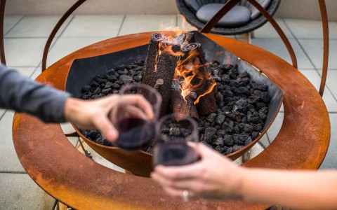 wine fire