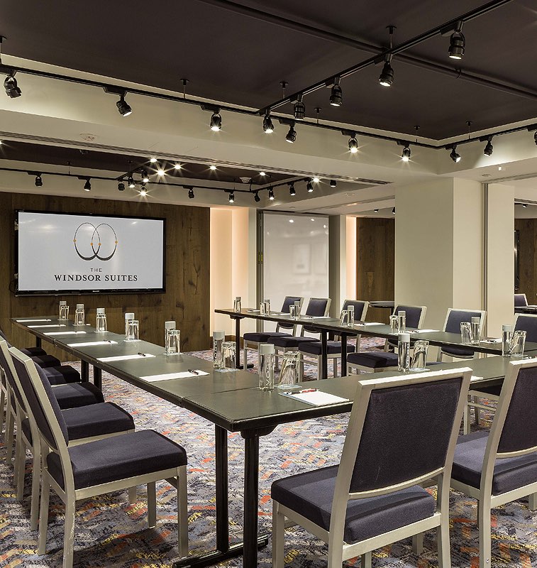 spacious conference room