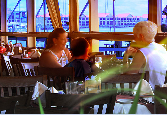 People dining
