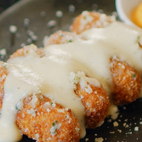 Croqueta image with cheese