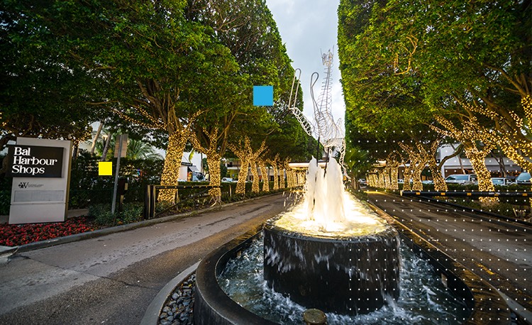 Fountain in Bal Harbor Shops
