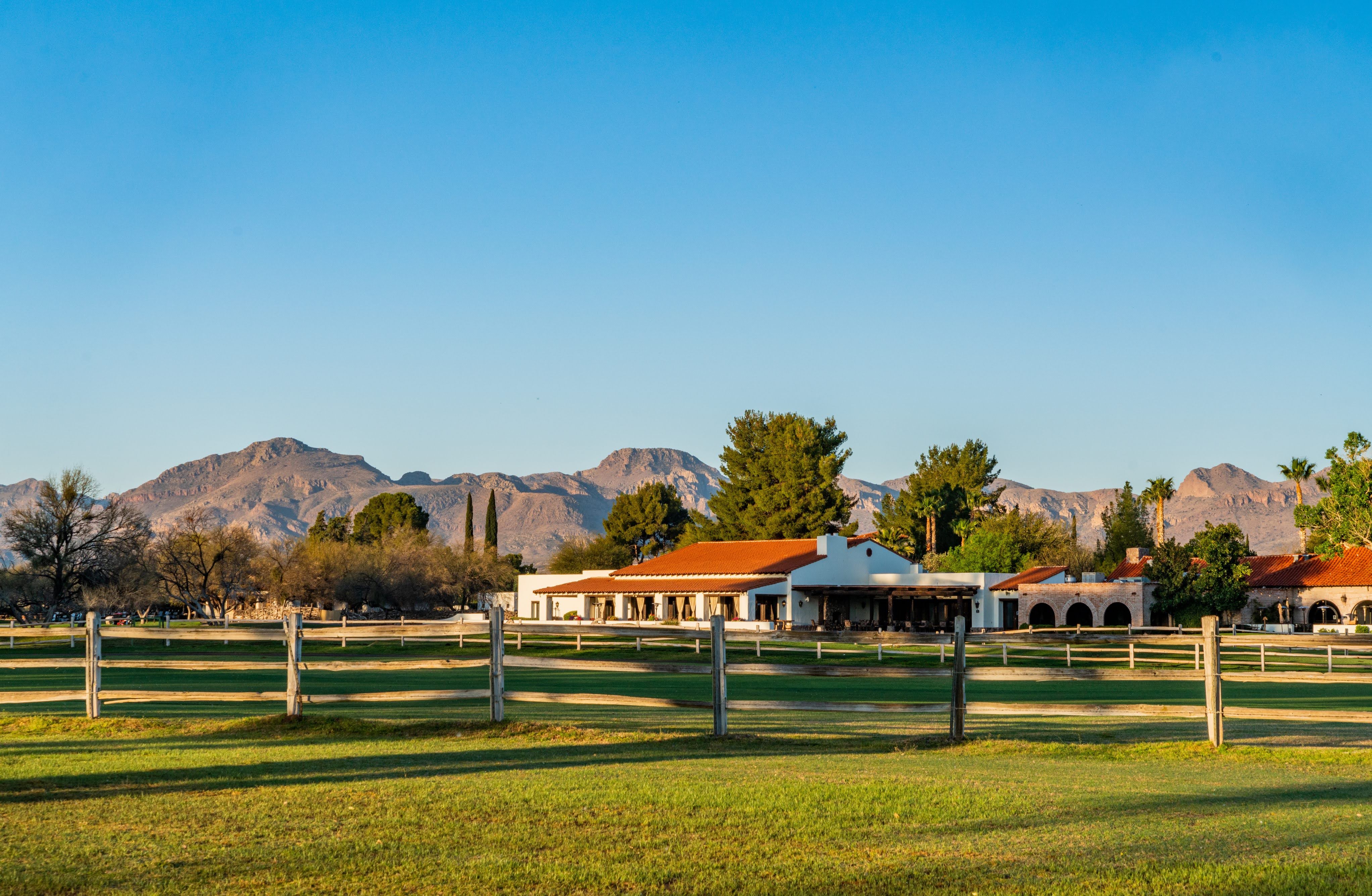 Stables and Venue from afar