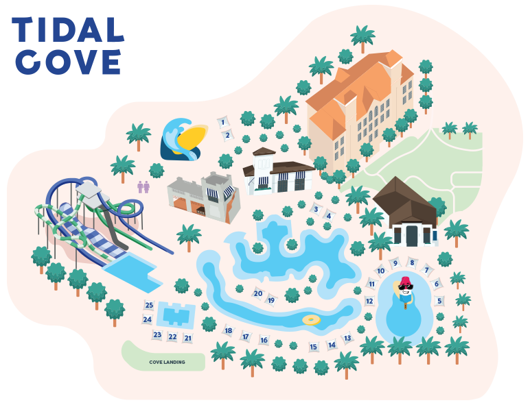 jw turnberry miami tidal cove cabana map