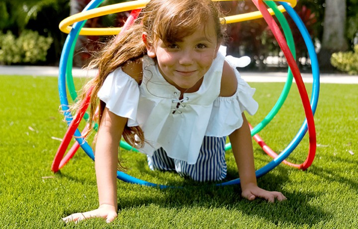Girl playing at Turnberry Kids Club