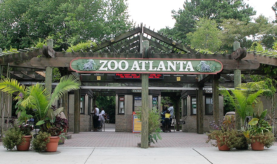 Entrance to the Zoo Atlanta