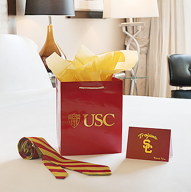 usc hotel complementary welcome amenities