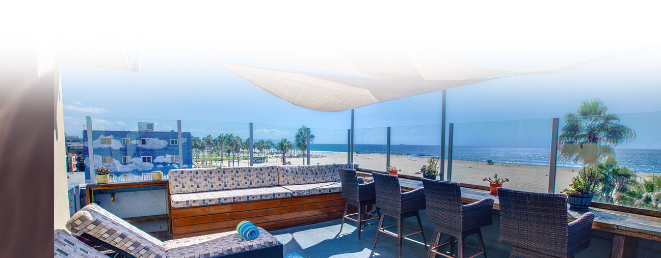 beautiful ocean front patio