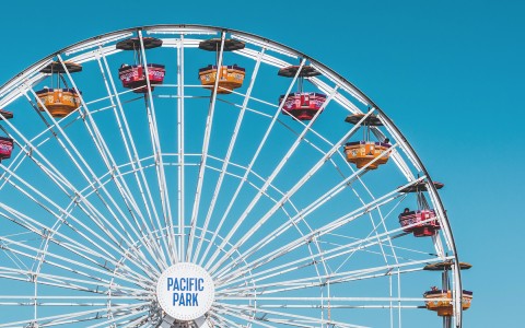 ferris wheel at pacific park 
