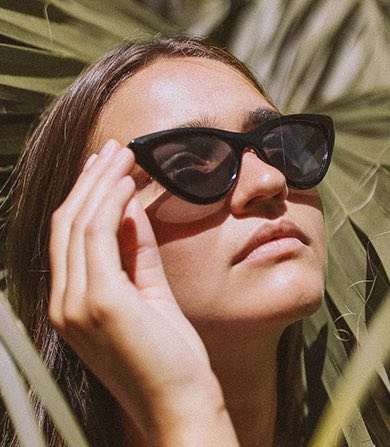 woman wearing sunglasses
