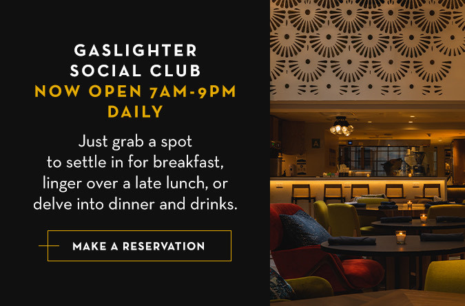 wayfarer popup make a reservation gaslighter social club