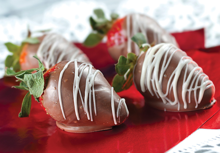 chocolate strawberries
