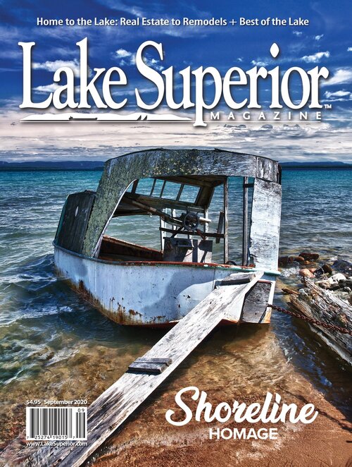Lake and boat magazine cover