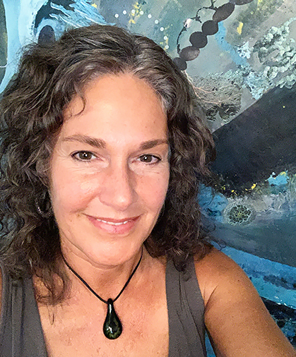Picture of a mature woman looking at the camera